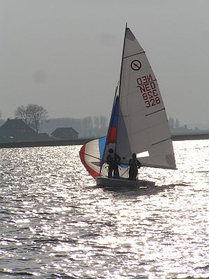 Klik op foto voor album met wedstrijdt plaatjes van Open bootjes